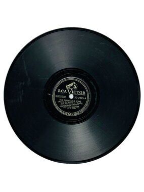 Sammy Kaye The Turntable Song 10 Inch Shellac Record 78 RPM RCA Victor 20-2345